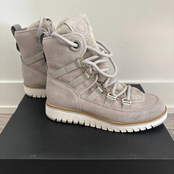 Cole Haan ZEROGRAND Women's Boots, size 6, light grey - Picture 4 of 11